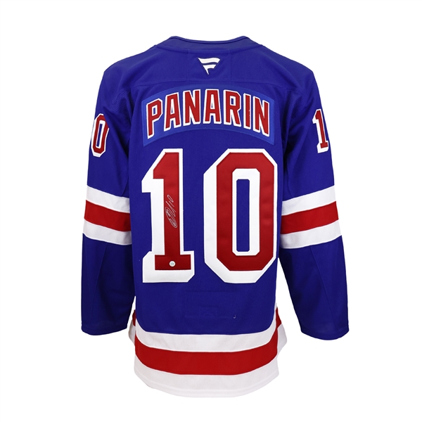 Artemi Panarin Signed Jersey New York Rangers Home Fanatics Premium