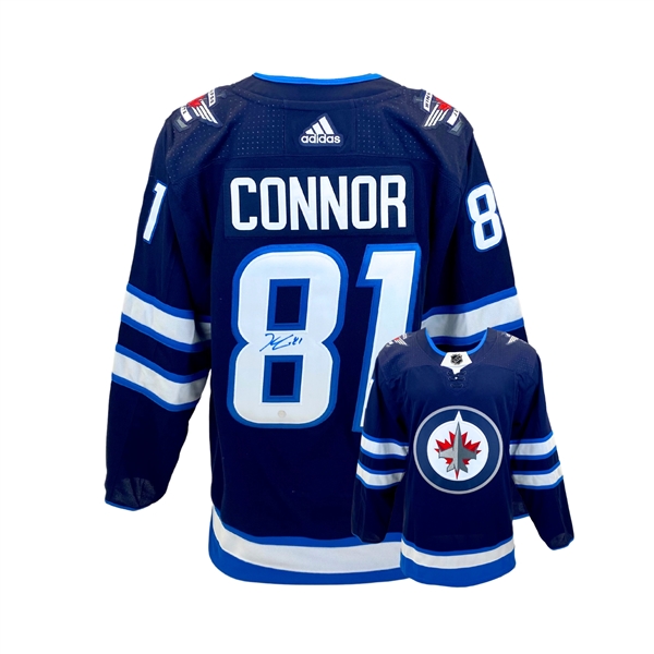 Kyle Connor Signed Jersey Winnipeg Jets Home Adidas Authentic 