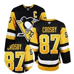 Sidney Crosby Signed Jersey Penguins Fanatics Premium Home Hand-Inscribed 1600 Points