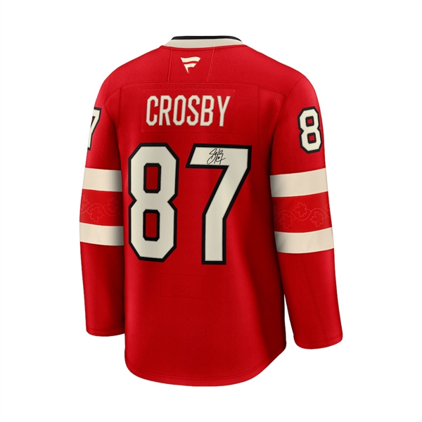 Sidney Crosby Signed Jersey Four Nations Tournament Canada Fanatics On-Ice Model (Limited Edition of 25)