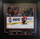 Connor Bedard Signed 16x20 Etched Mat Chicago Blackhawks 