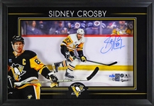 **NEW RELEASE** Sidney Crosby Signed 16x24 PLEXI PhotoGlass Penguins (Limited Edition of 87)