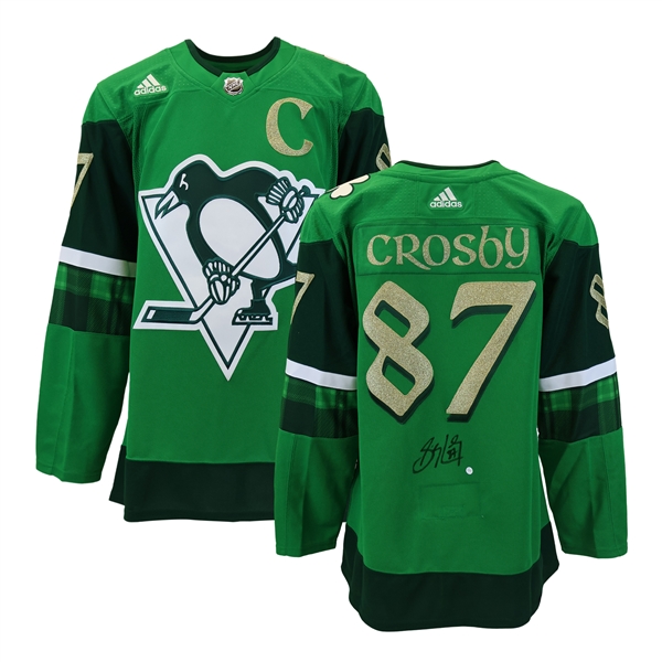 **New Release** Sidney Crosby Signed St. Pats Jersey (Limited Edition)