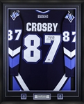 Sidney Crosby Signed Jersey Framed Oceanic Pro CCM
