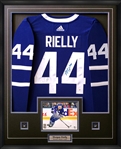 Morgan Rielly Signed Jersey Framed Toronto Maple Leafs Adidas Authentic