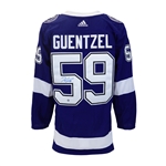 Jake Guentzel Signed Jersey Tampa Bay Lightning Adidas Authentic