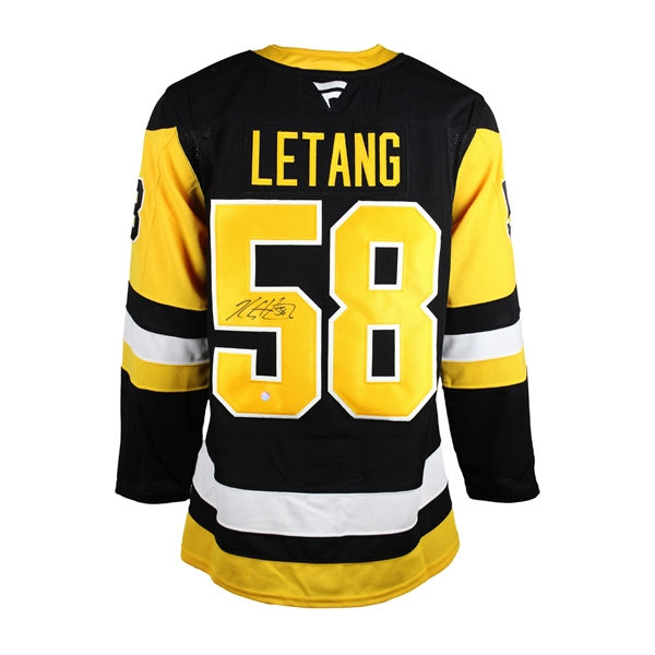 Kris Letang Signed Jersey Penguins Fanatics Premium