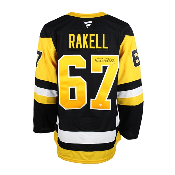 Rickard Rakell Signed Jersey Penguins Fanatics Premium