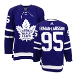 Oliver Ekman-Larsson Signed Jersey Toronto Maple Leafs Adidas Authentic