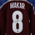 Cale Makar Signed Colorado Avalanche Burgundy Adidas Authentic Jersey