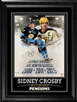 Sidney Crosby Signed 16x20 Framed PhotoGlass Penguins Winter Classic Tribute-V (Limited Edition of 87)