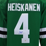 Miro Heiskanen Signed Jersey Dallas Stars Green Fanatics Premium
