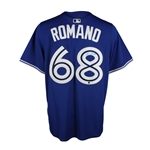 Jordan Romano Signed Jersey Toronto Blue Jays 2024 Replica Royal Blue Nike