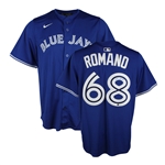 Jordan Romano Signed Jersey Toronto Blue Jays 2024 Replica Royal Blue Nike