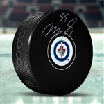 Mark Scheifele Signed Winnipeg Jets Puck