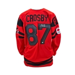 Sidney Crosby Signed Team Canada Replica 2022 Olympics Red Jersey
