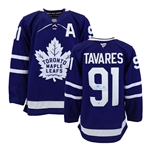 John Tavares Signed Toronto Maple Leafs Fanatics Premium Jersey with "A"
