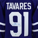 John Tavares Signed Toronto Maple Leafs Fanatics Premium Jersey with A