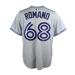 Jordan Romano Signed Jersey Toronto Blue Jays 2024 Replica Grey Nike