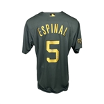 Santiago Espinal Signed Toronto Blue Jays 2022 All-Star Game Replica Nike Charcoal Jersey Inscribed 1st All-Star Game 2022 (Limited Edition of 50)