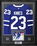 Matthew Knies Signed Jersey Toronto Maple Leafs Fanatics Premium