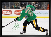 Sidney Crosby Signed 20x29 Framed Canvas 2015 St. Patricks Day (Limited Edition of 25)