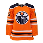 Evan Bouchard Edmonton Oilers Signed Adidas Authentic Jersey