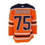 Evan Bouchard Edmonton Oilers Signed Adidas Authentic Jersey