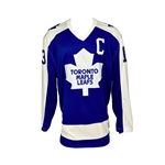 Mats Sundin Signed Leafs Fanatics Vintage Jersey (blue)