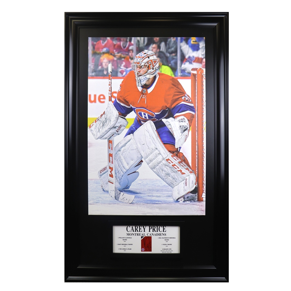 Carey Price Montreal Canadiens Embedded Signature