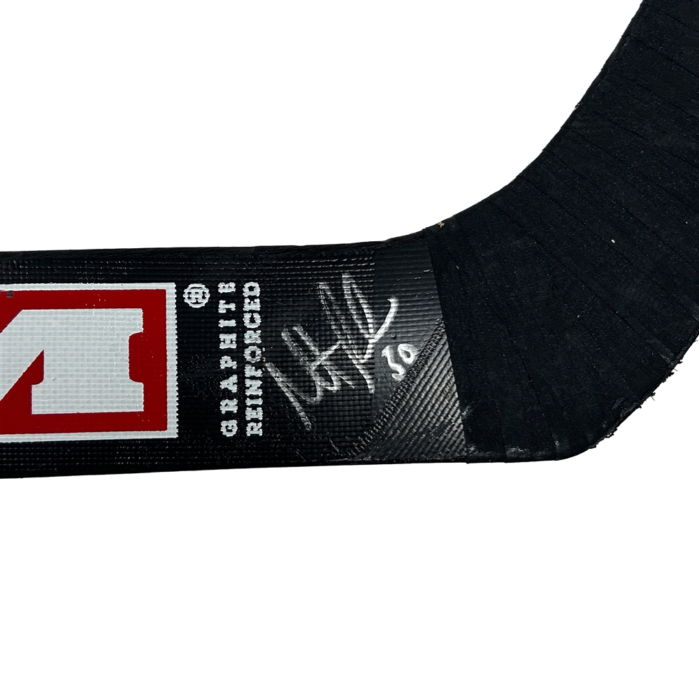 Martin Brodeur Signed Game Used 2006 Olympics Goalie Stick 